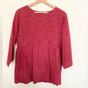 Peplum Bohemian Top